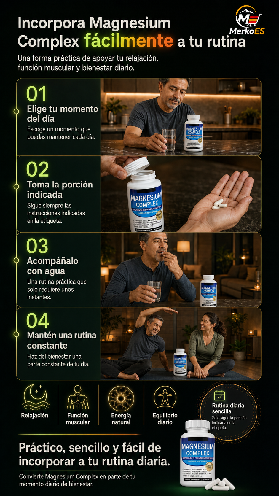 Magnesium Complex – modo de uso